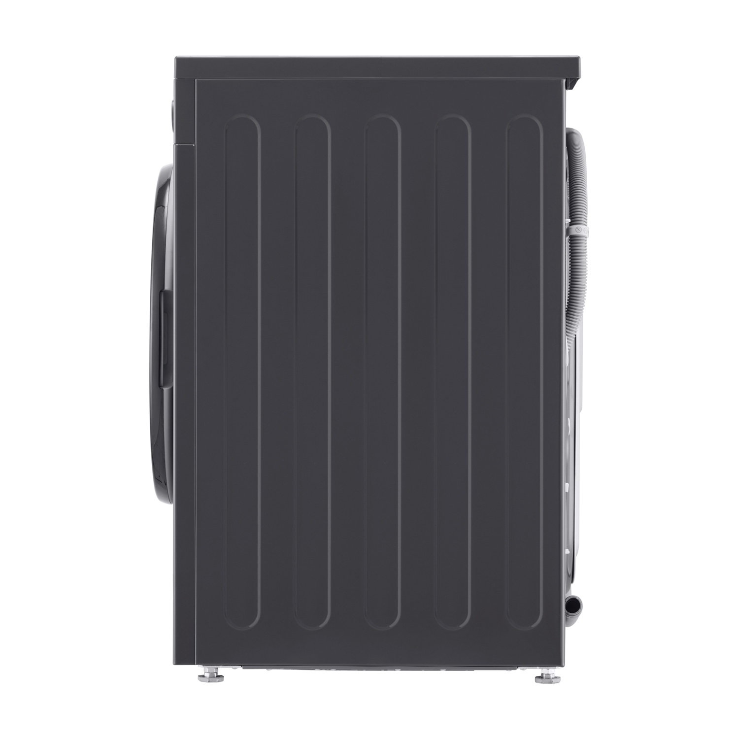 LG F4NX1009NMB Serie X1 LAVATRICE, Caricamento frontale, 9 kg, 10 programmi, Profondità 55 cm, Giri 1400 rpm, Middle Black, livello rumorosità centrifuga 75 dB(A), Classe A