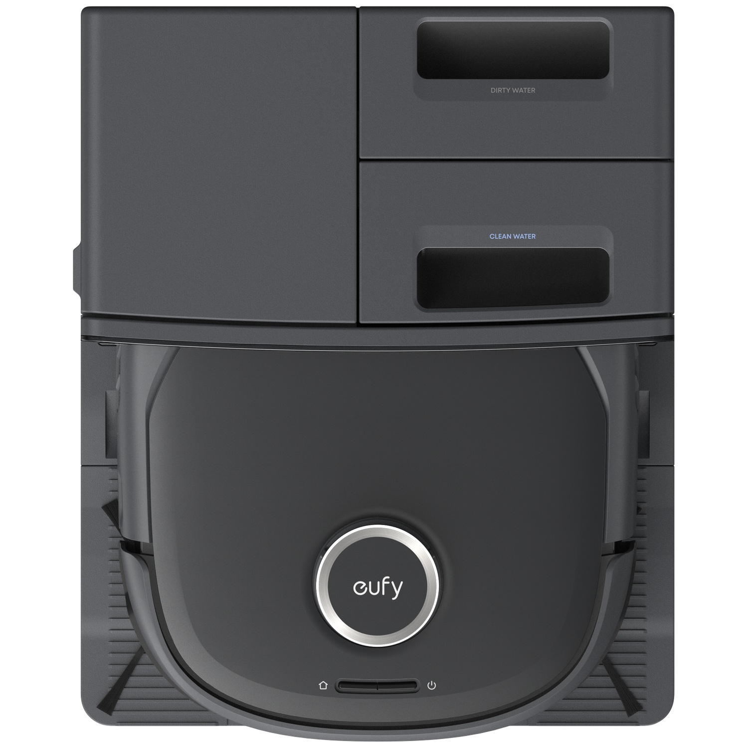 EUFY Omni E35 - Robot aspirateur - Avec fonction lavage - 35 000 Pa - Noir - Robot aspirateur - Avec Fonction serpillère - 35000 Pa - Noir