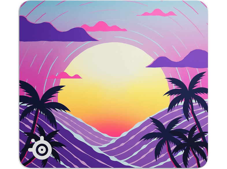 Podkładka gamingowa STEELSERIES QcK L 45 × 40 cm Neon Sunset