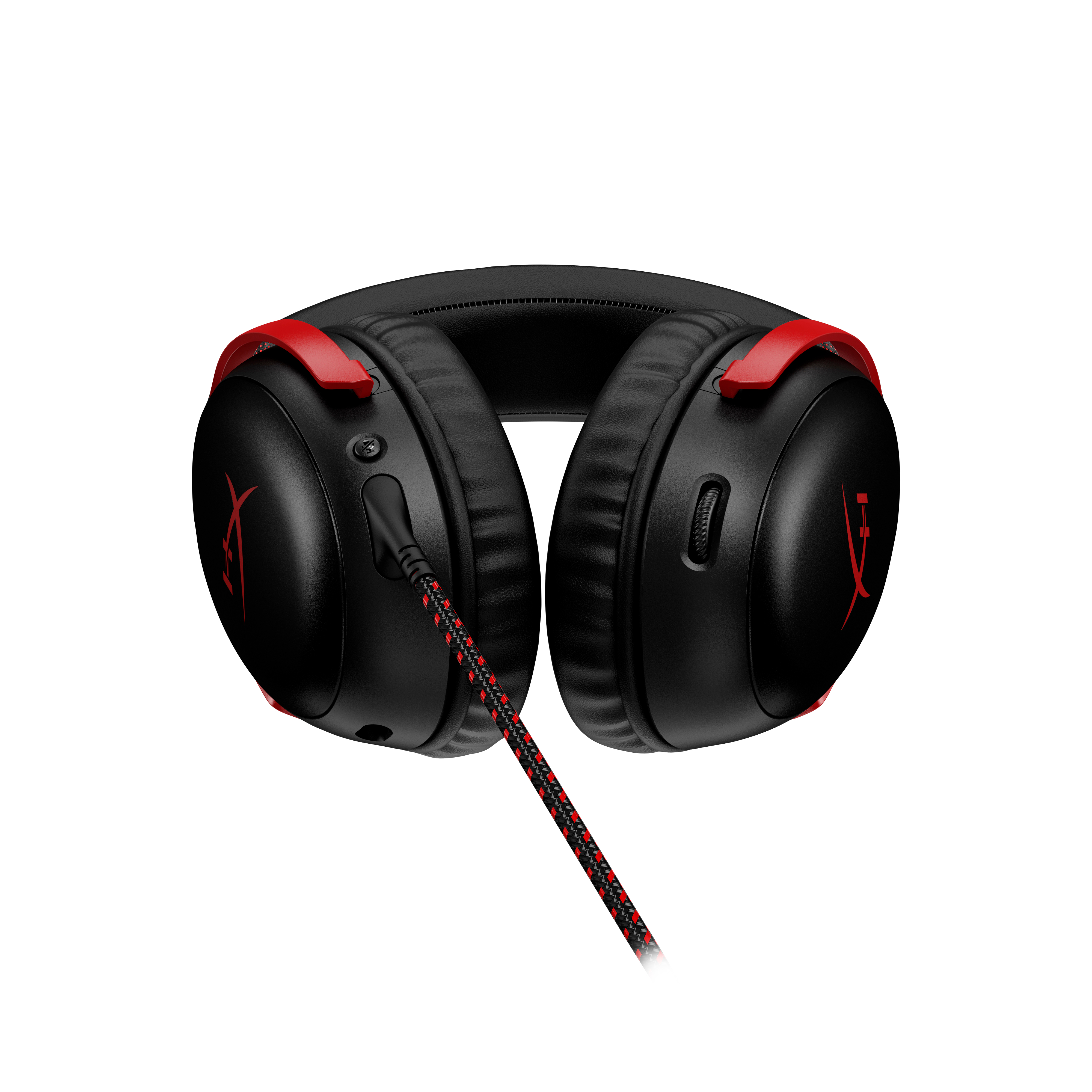 HYPERX Cloud III Red Headset 727A9AA Kablolu Kulak Üstü Kulaklık Siyah Kırmızı