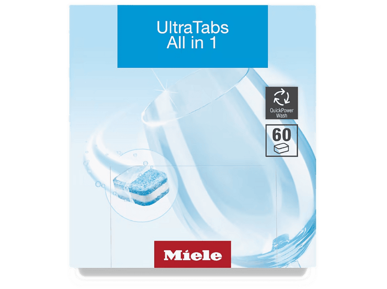 Tabletki do zmywarki MIELE GS CL 0607 T UltraTabs All in 1 60szt. Niebiesko-biały