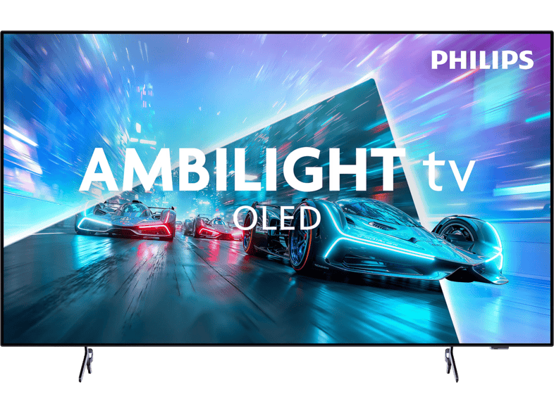 PHILIPS 55OLED761/12 TV (Flat, 55 / 139 cm, UHD 4K, Smart TV, Ambilight, Titan OS)
