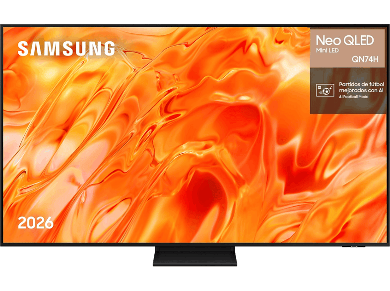 TV Neo QLED 65" - Samsung TQ65QN74HAUXXC, UHD 4K Mini Led, NQ4 AI Processor, Smart TV, Full AI, Negro