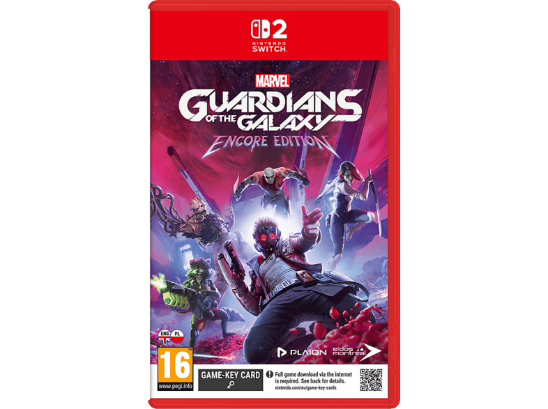 Gra Nintendo Switch 2 PLAION Marvel's Guardians of the Galaxy: Encore Edition