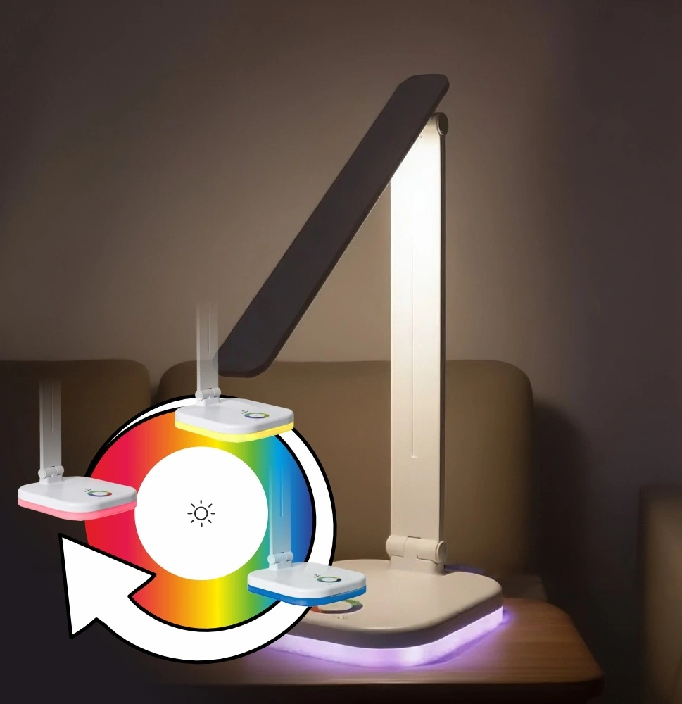 Lampka biurkowa HAWK HWDL001WH Biały