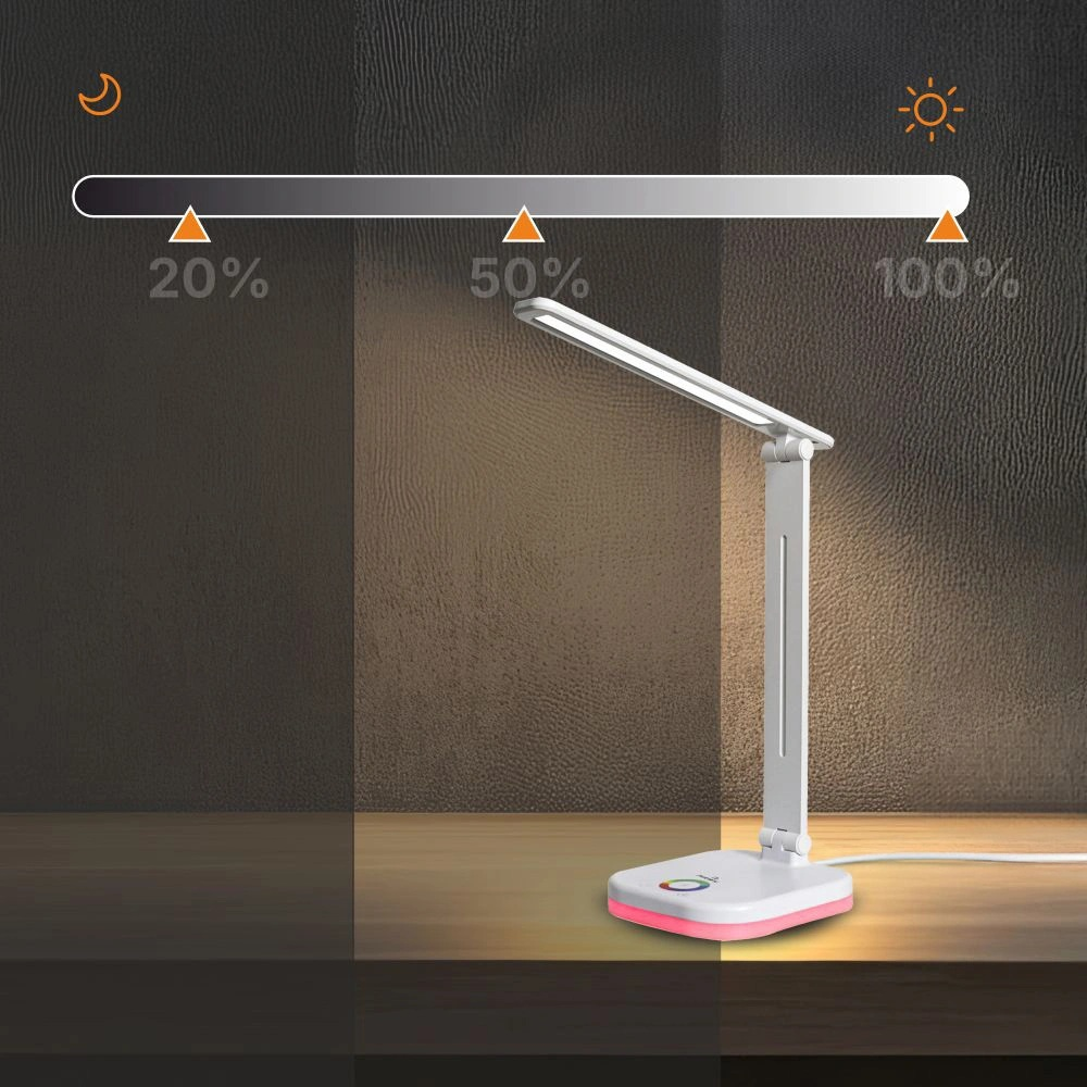 Lampka biurkowa HAWK HWDL001WH Biały
