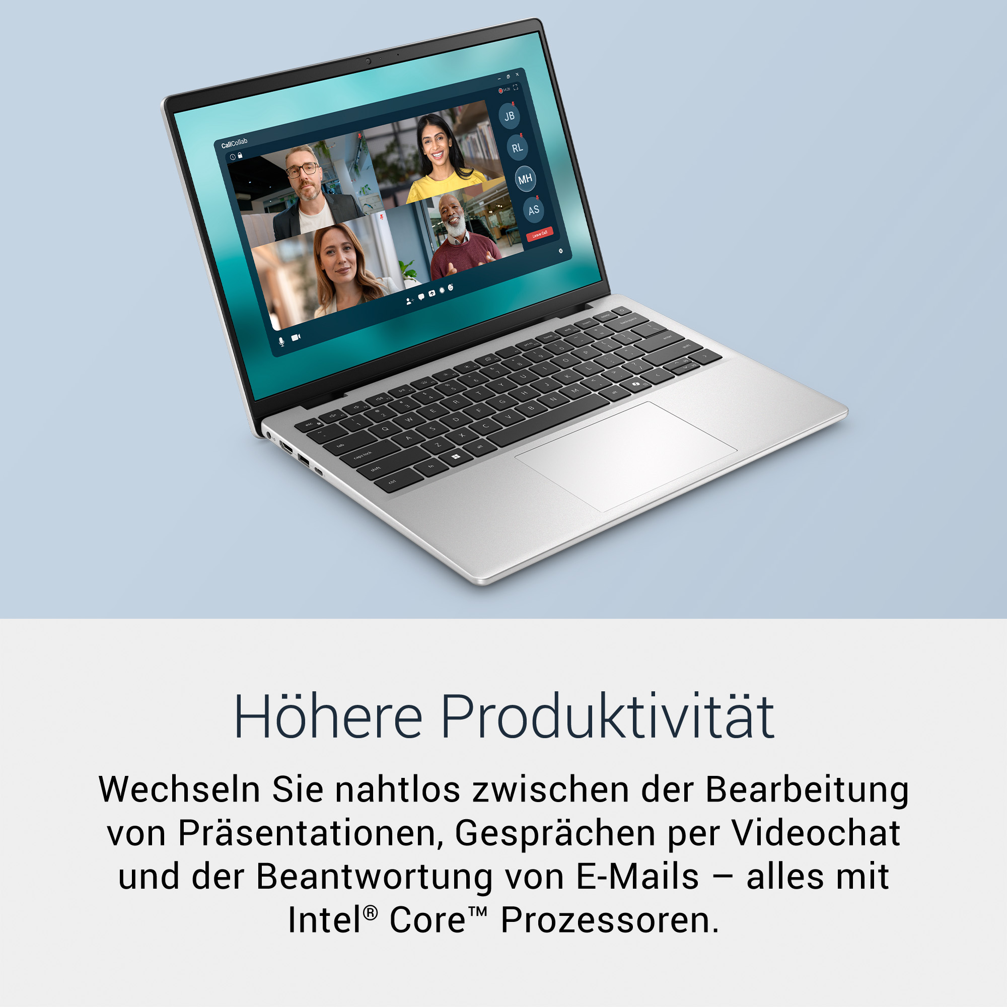 DELL 14 DC14250 - 14 Zoll - Intel® Core™ 5 120U - 16 GB - 512 GB - Intel® Onboard Graphics - Windows 11 Home