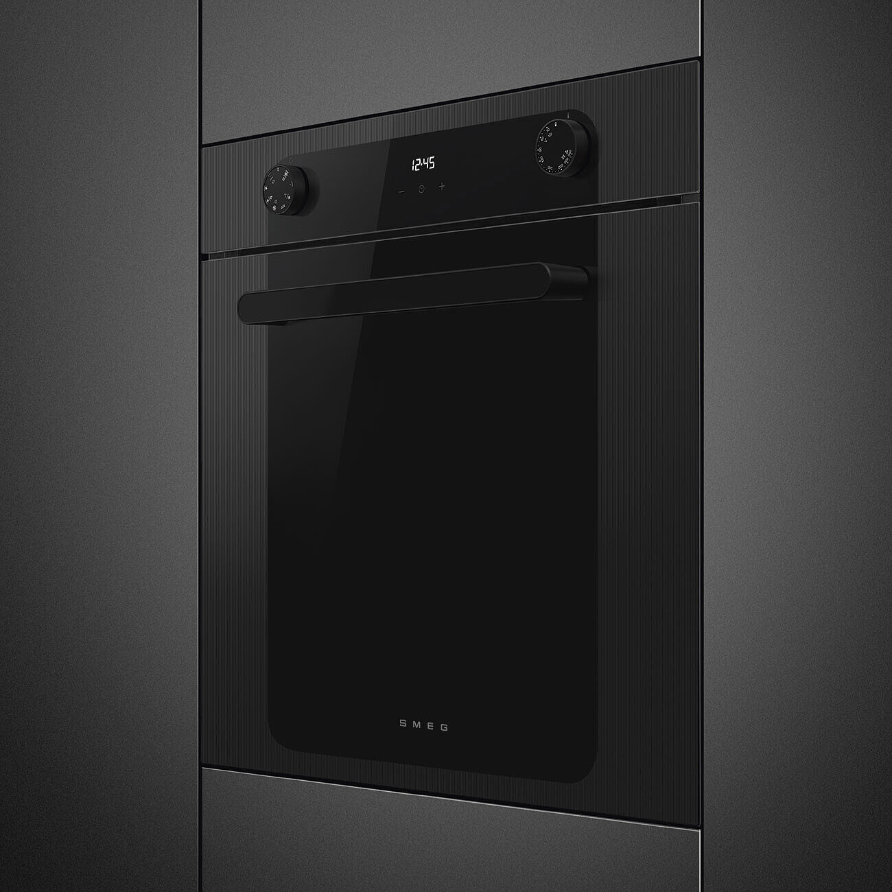 SMEG Musa, Backofenset mit Kochfeld (Induktionskochfeld, A, 70 l)