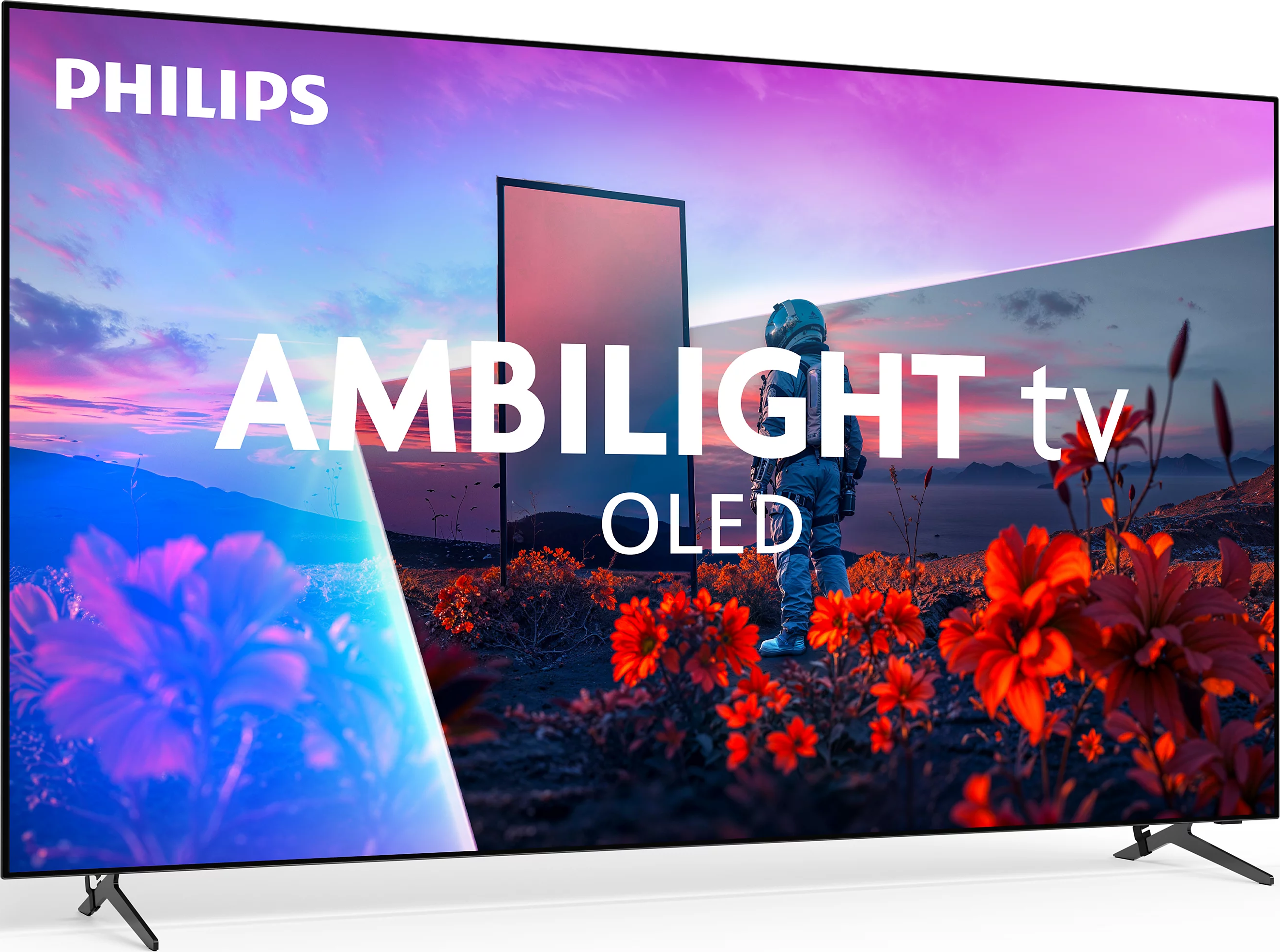 PHILIPS 77OLED811/12 TV (Flat, 77 " / 194 cm, UHD 4K, Smart TV, Ambilight, Titan OS)
