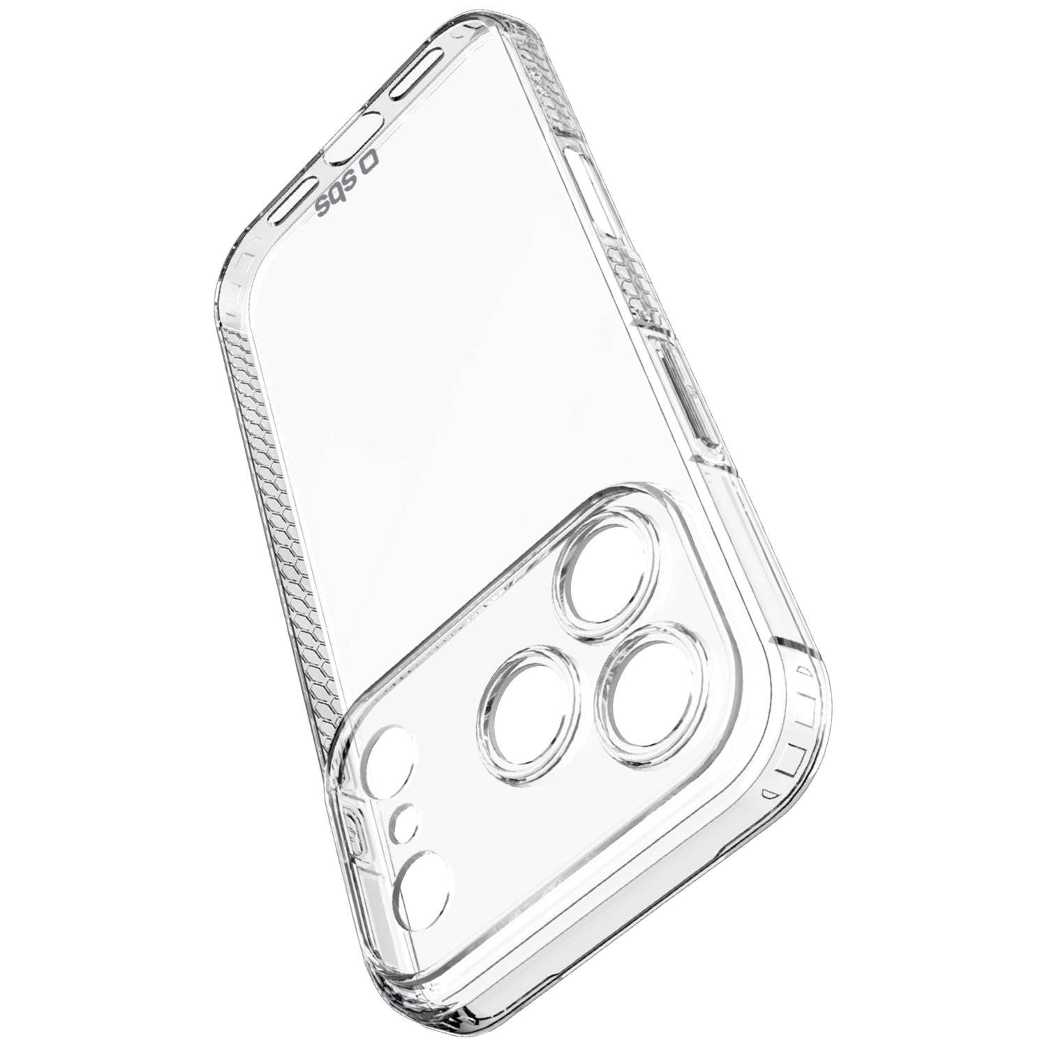 Sbs Extreme X2 Cover Telefoonhoesje Voor Apple Iphone 18 Pro Transparant