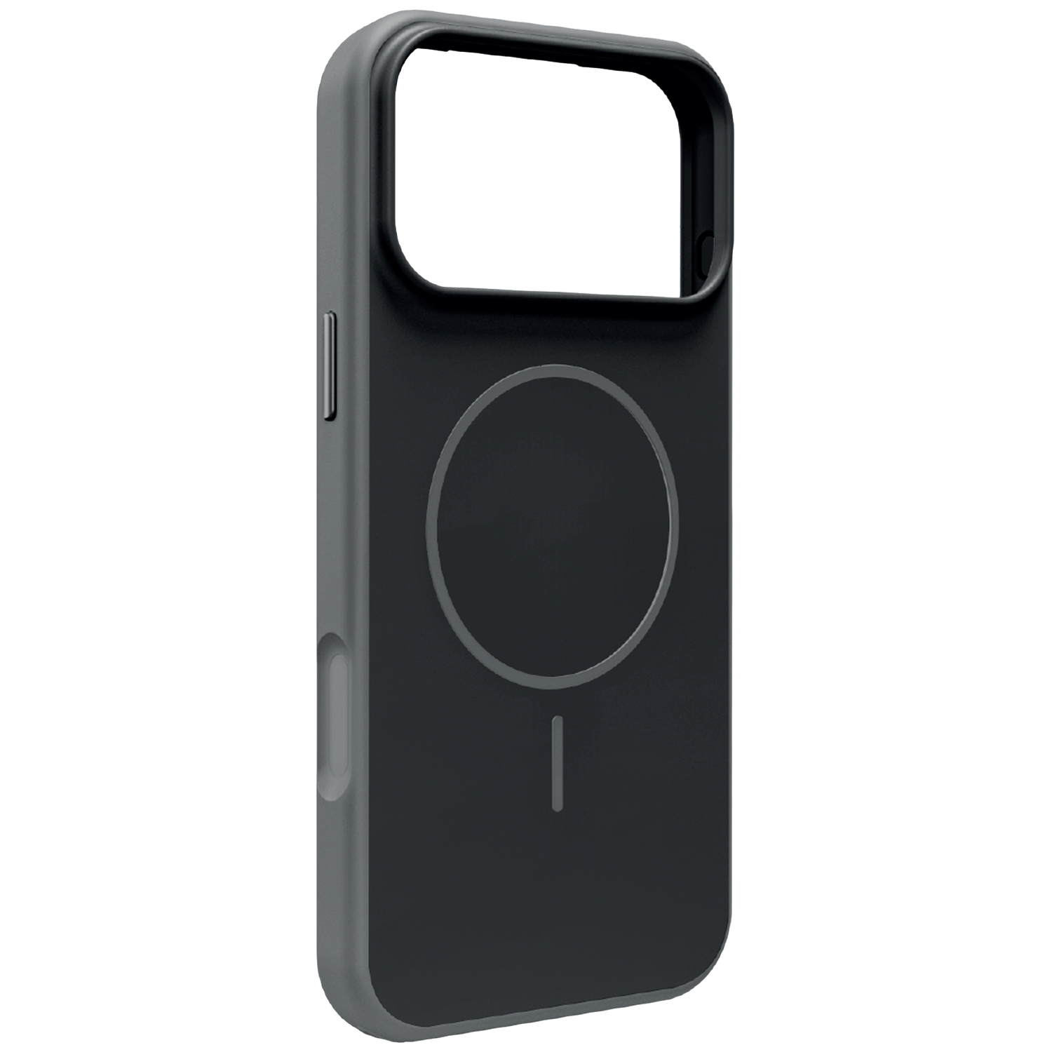 Puro Bicolor Mag Cover Telefoonhoesje Voor Apple Iphone 18 Pro Max Zwart