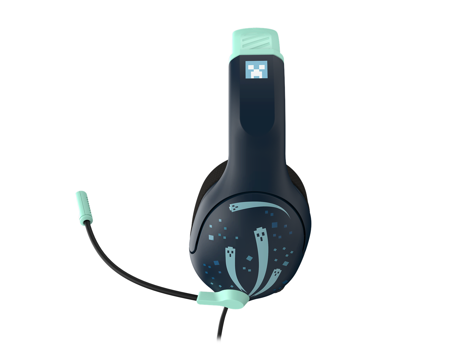 Auriculares gaming - Turtle beach Airlite™ Fit - Minecraft™ Dungeons II, Con Cable,Para Nintendo Switch™ 2, Diadema Acolchada, Micrófono, Azul