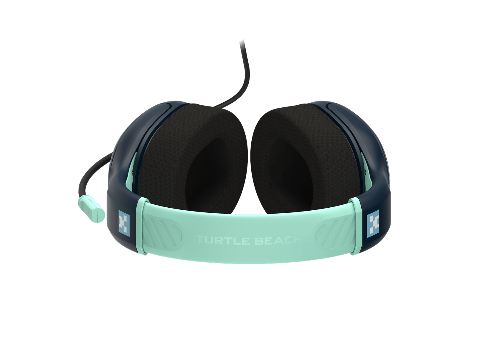 Auriculares gaming - Turtle beach Airlite™ Fit - Minecraft™ Dungeons II, Con Cable,Para Nintendo Switch™ 2, Diadema Acolchada, Micrófono, Azul