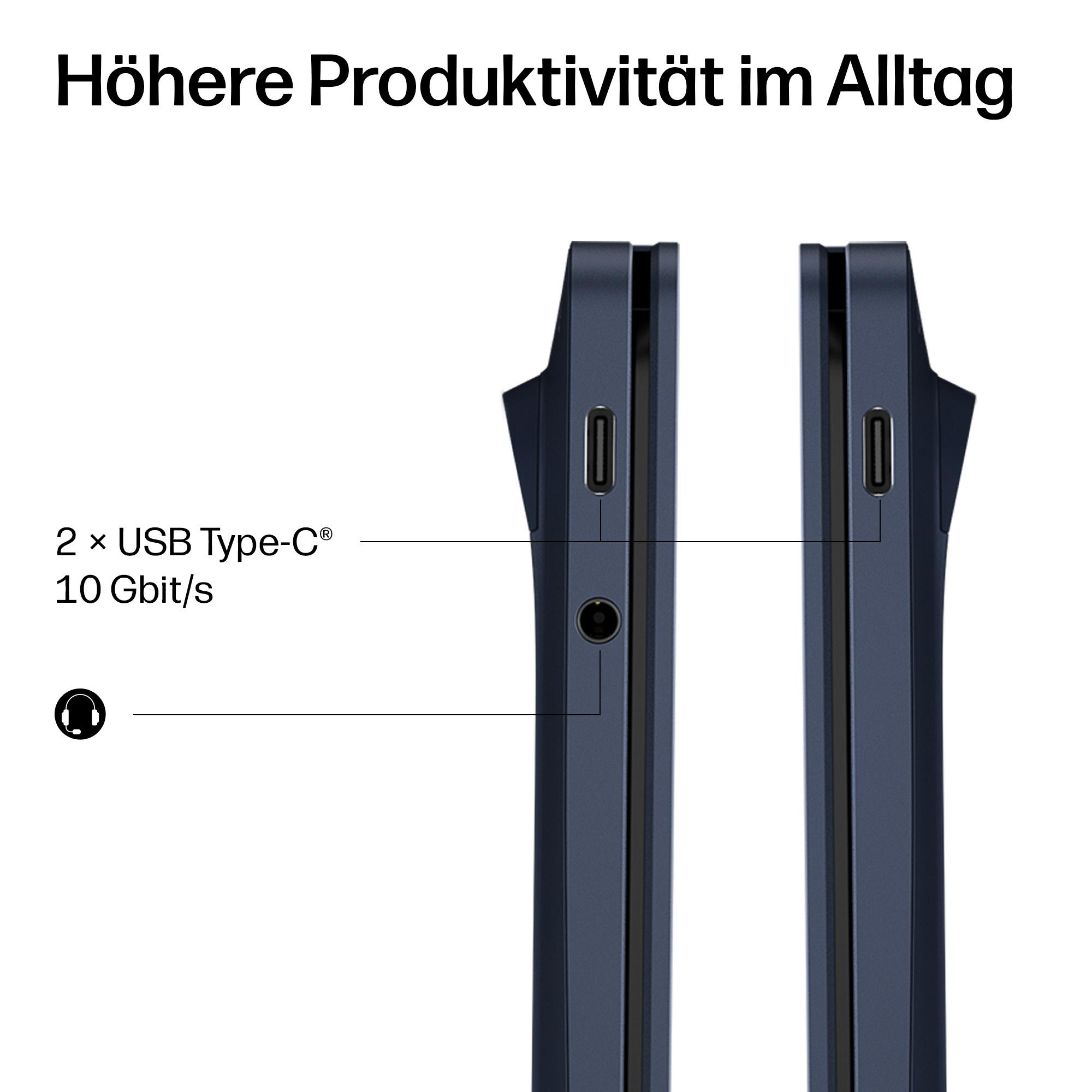 HP Googlebook 14c-cf0351ngx, OLED - 14 Zoll Snapdragon X Elite X1E-80-100 - 16 GB - 512 GB Adreno™ Onboard Graphics - Googlebook OS