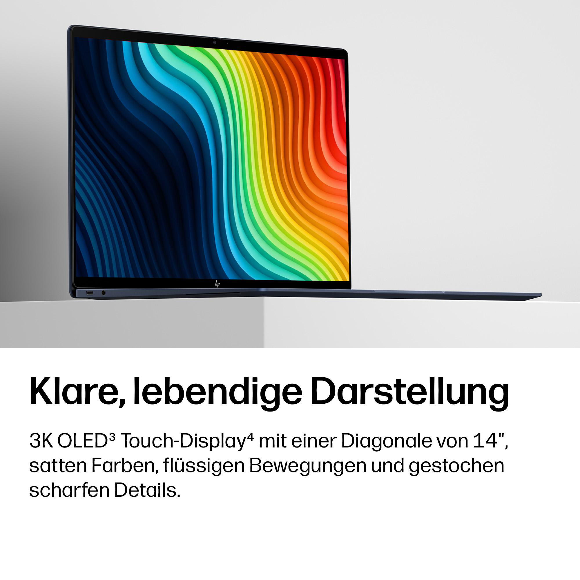 HP Googlebook 14c-cf0351ngx, OLED - 14 Zoll Snapdragon X Elite X1E-80-100 - 16 GB - 512 GB Adreno™ Onboard Graphics - Googlebook OS