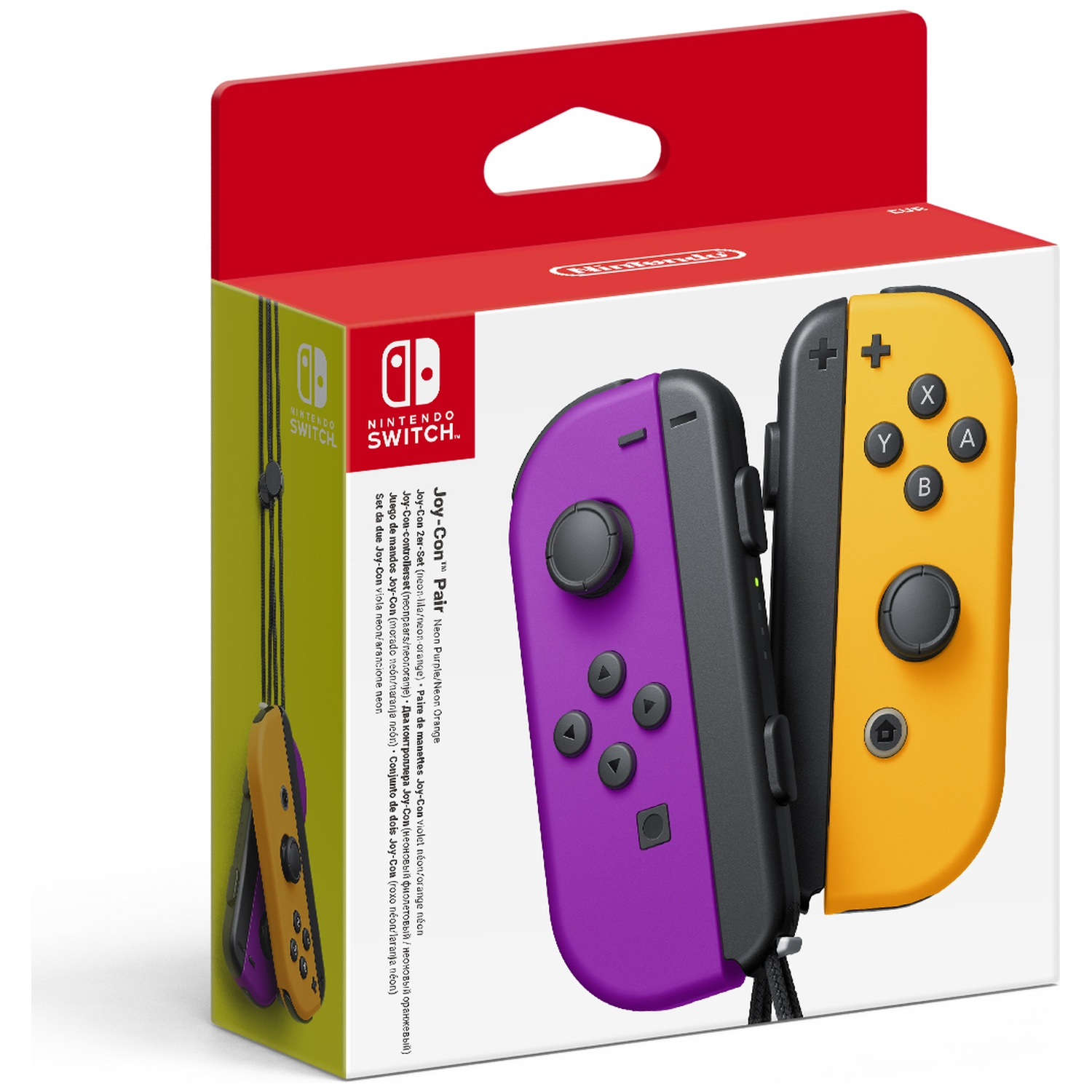 Joy-Con - Batterij Controller Nintendo Switch 2 Paars & Oranje