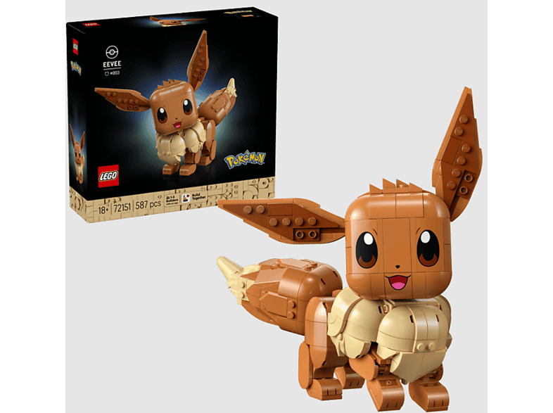 Lego Pokemon: 72151 Evoli Bausatz