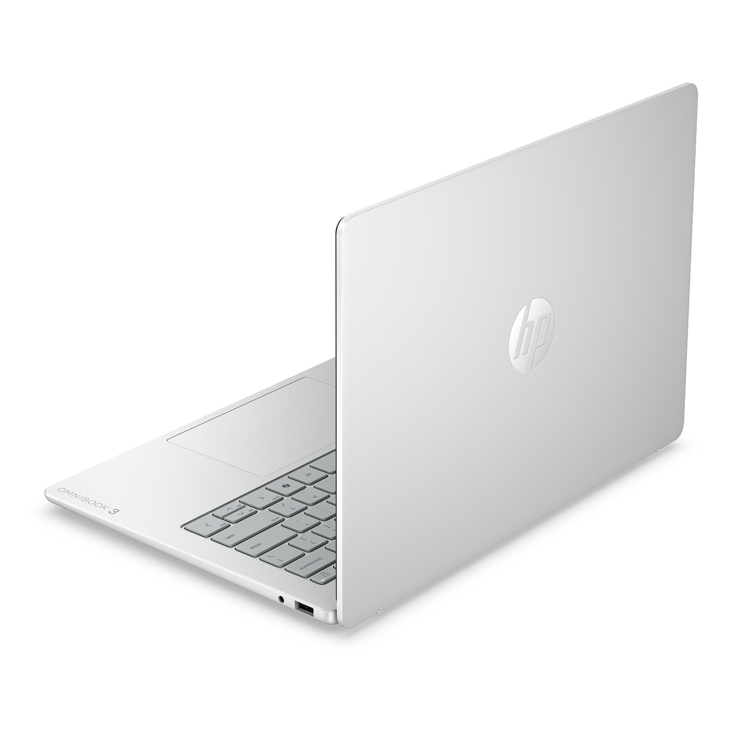 Portátil - HP Omnibook 3 14-hu0004nsx, 14 " 2K, Intel® Core™ 5 120U, 8 GB RAM, 512 GB SSD, Windows 11 Home, Sin cargador
