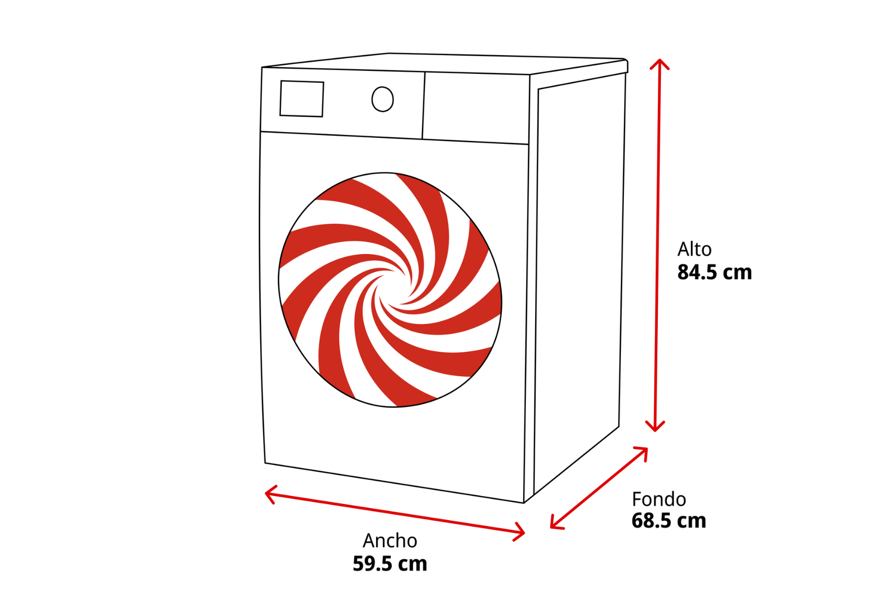 Secadora bomba de calor Haier HD100-C367AU1, 10 kg, 14 programas, Wi‑Fi y Bluetooth, I‑Refresh, Blanco