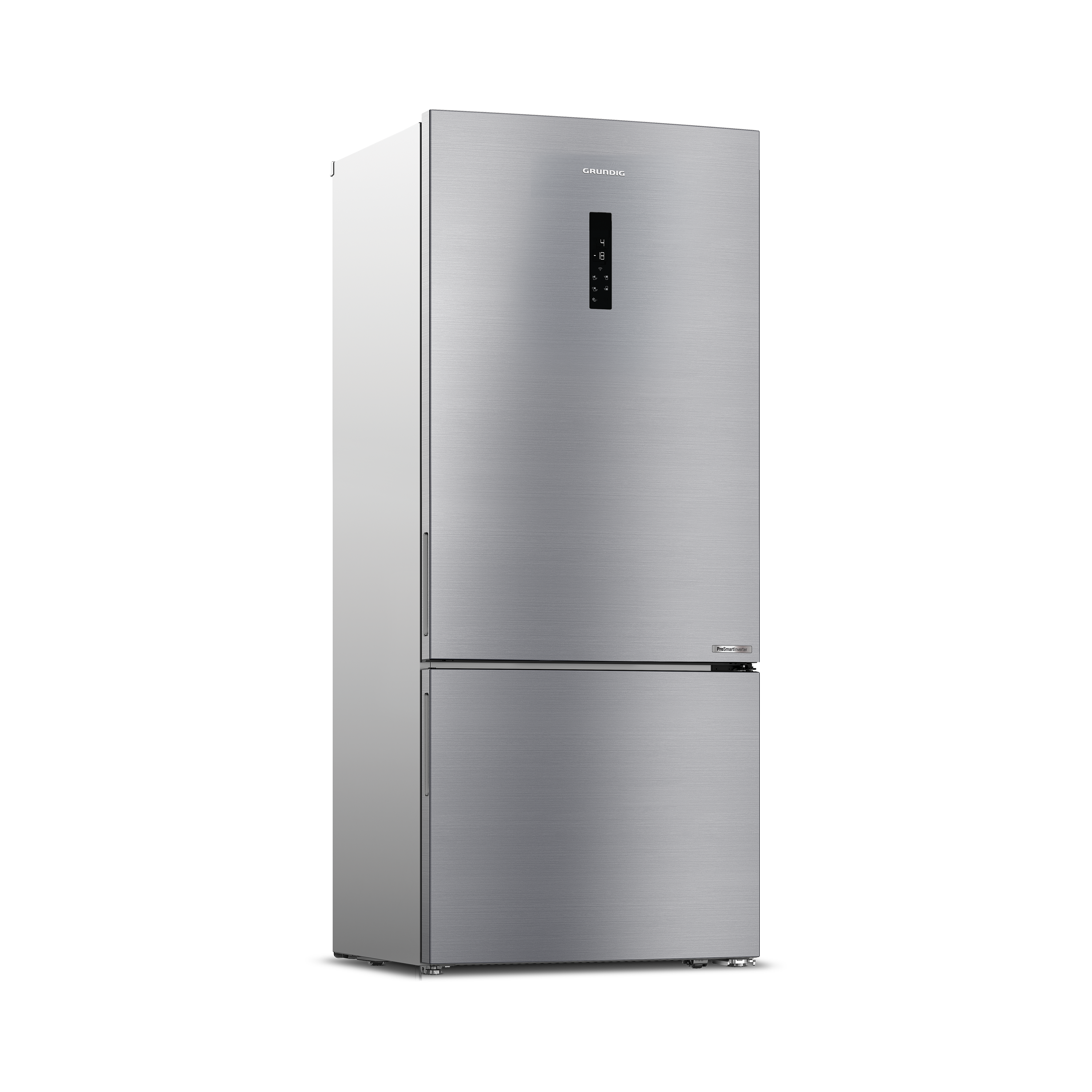 GRUNDIG GPKND 553 I E Enerji Sınıfı 551 L Duo No-Frost Alttan Donduruculu Buzdolabı Inox