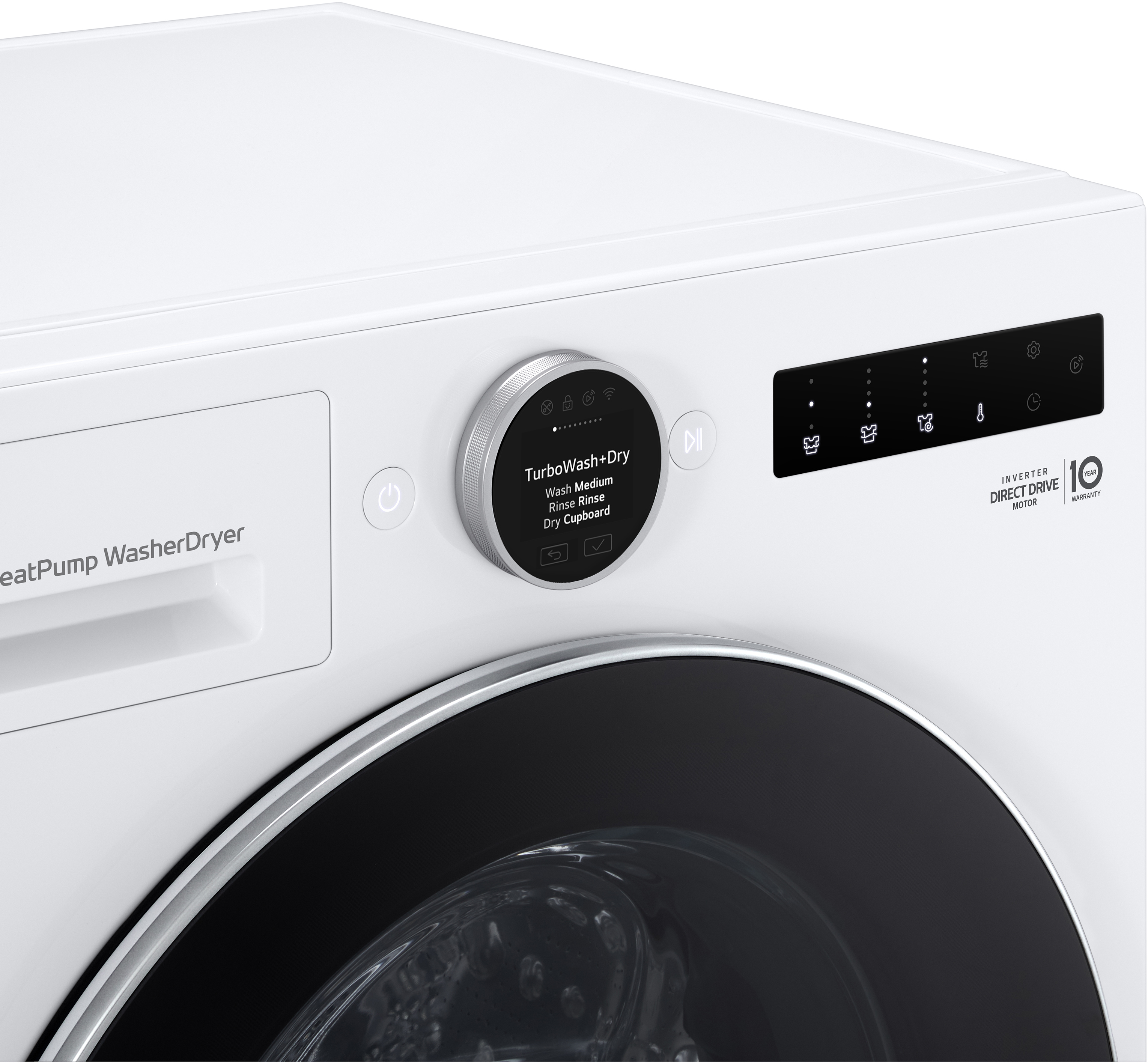 LG ELECTRONICS HPWD116A X-Serie Waschtrockner (11 kg / 6 kg, 1350 U/Min., freistehend, Weiß)