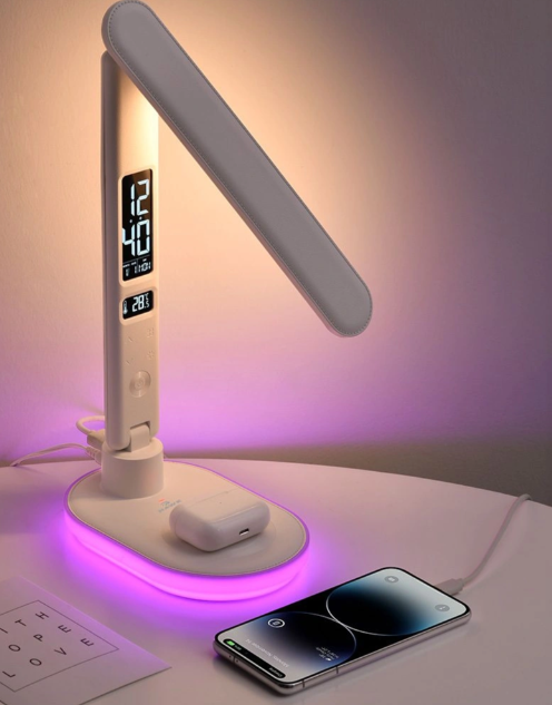 Lampka na biurko HAWK HW-LAMP03 Biały