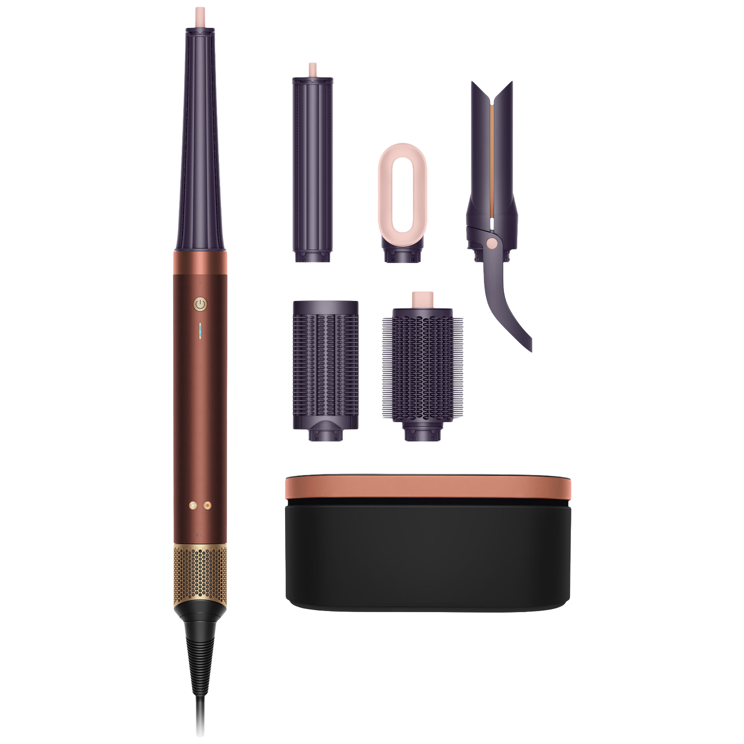 Dyson Airwrap Co-anda 2x Straight + Wavy Multistyler Plum