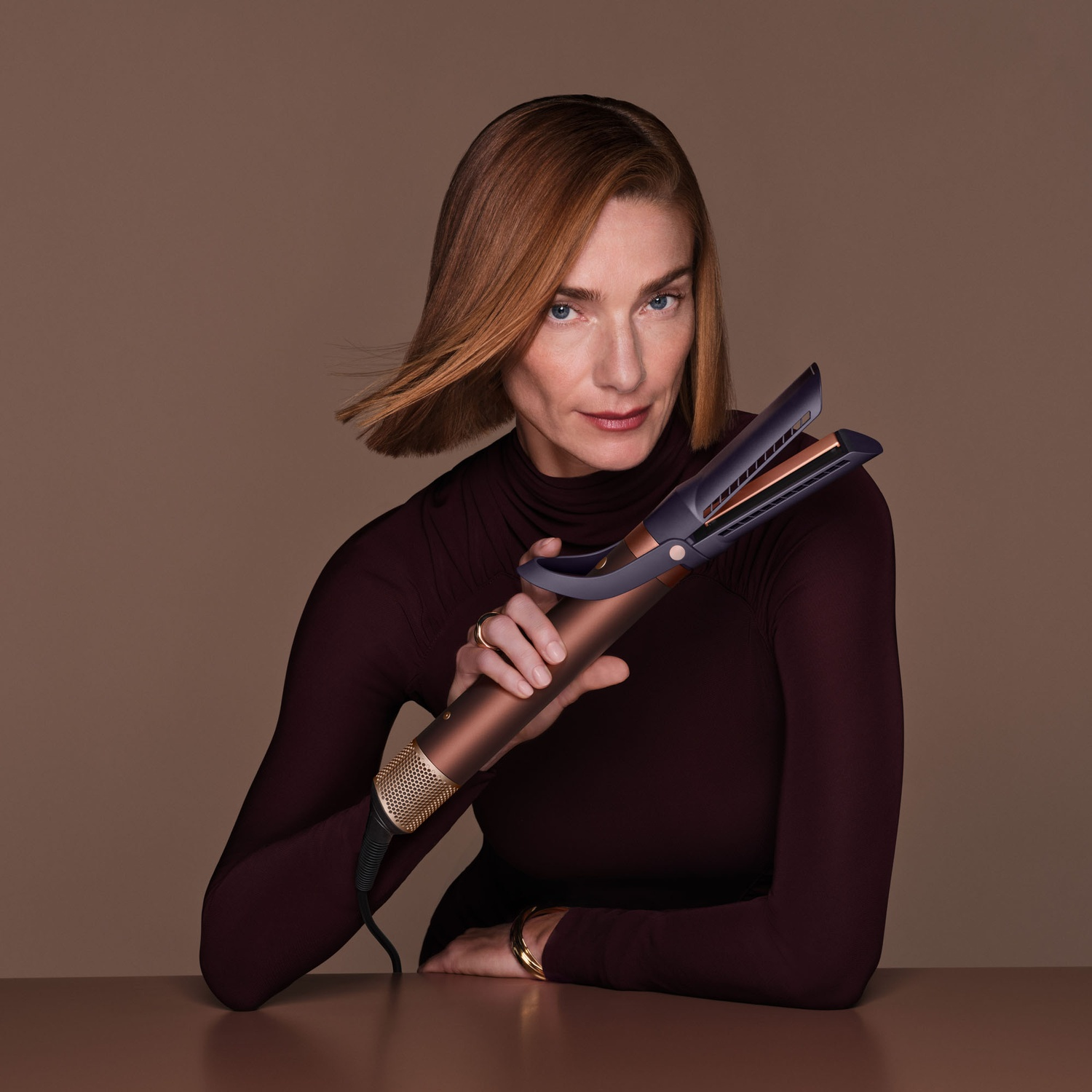 DYSON Airwrap Co-anda 2x Straight + Wavy Multistyler Plum