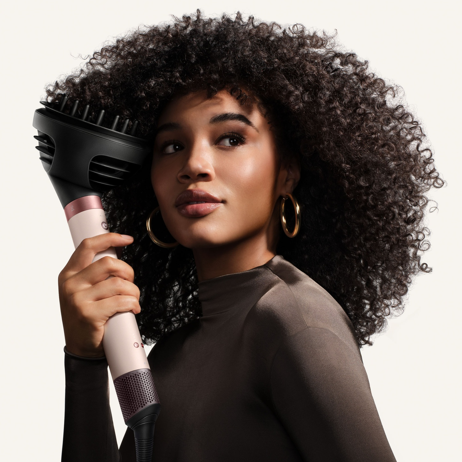 DYSON Airwrap Co-anda 2x Curly + Coily Multistyler Plum