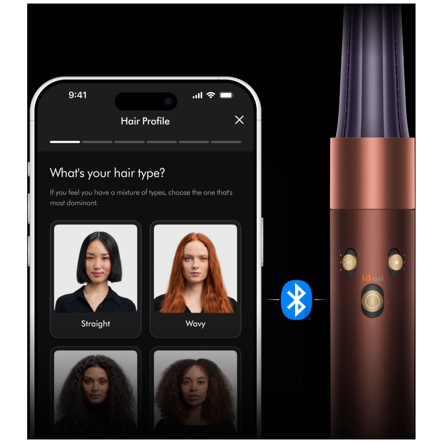 DYSON Airwrap i.d. Straight + Wavy Multistyler Plum