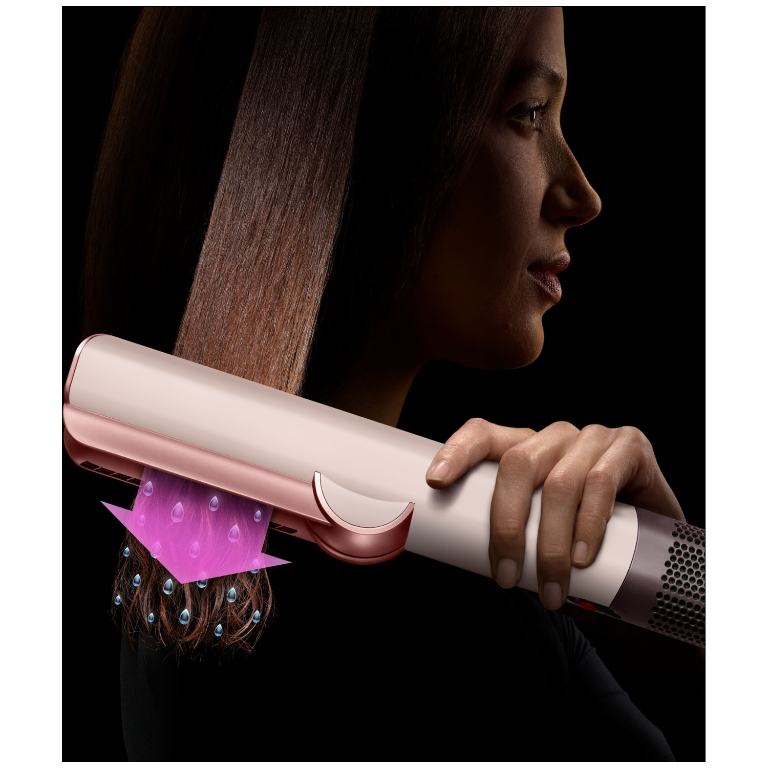 DYSON Airstrait Stijltang Plum