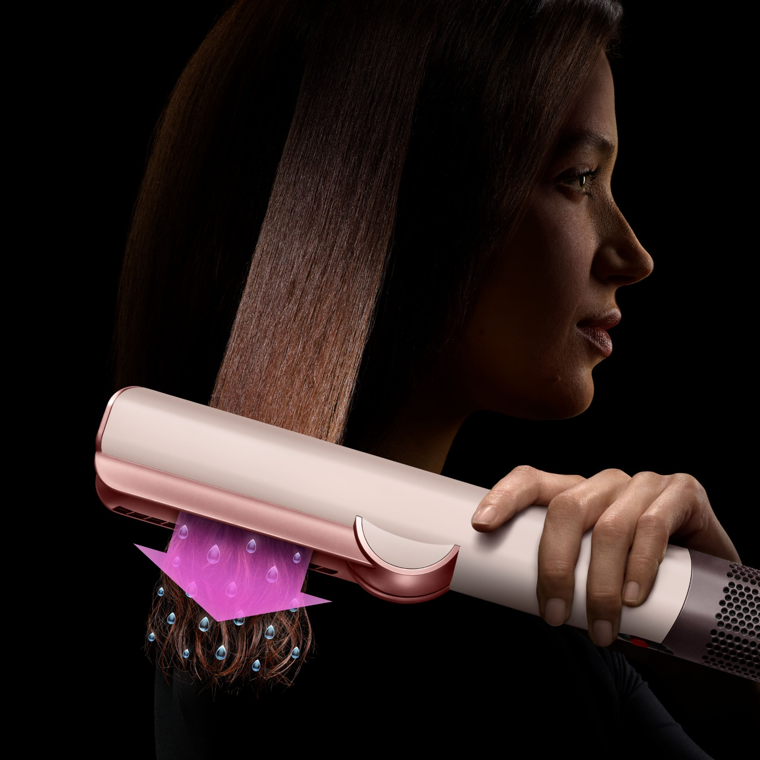 DYSON Airstrait Lisseur Ceramic Pink