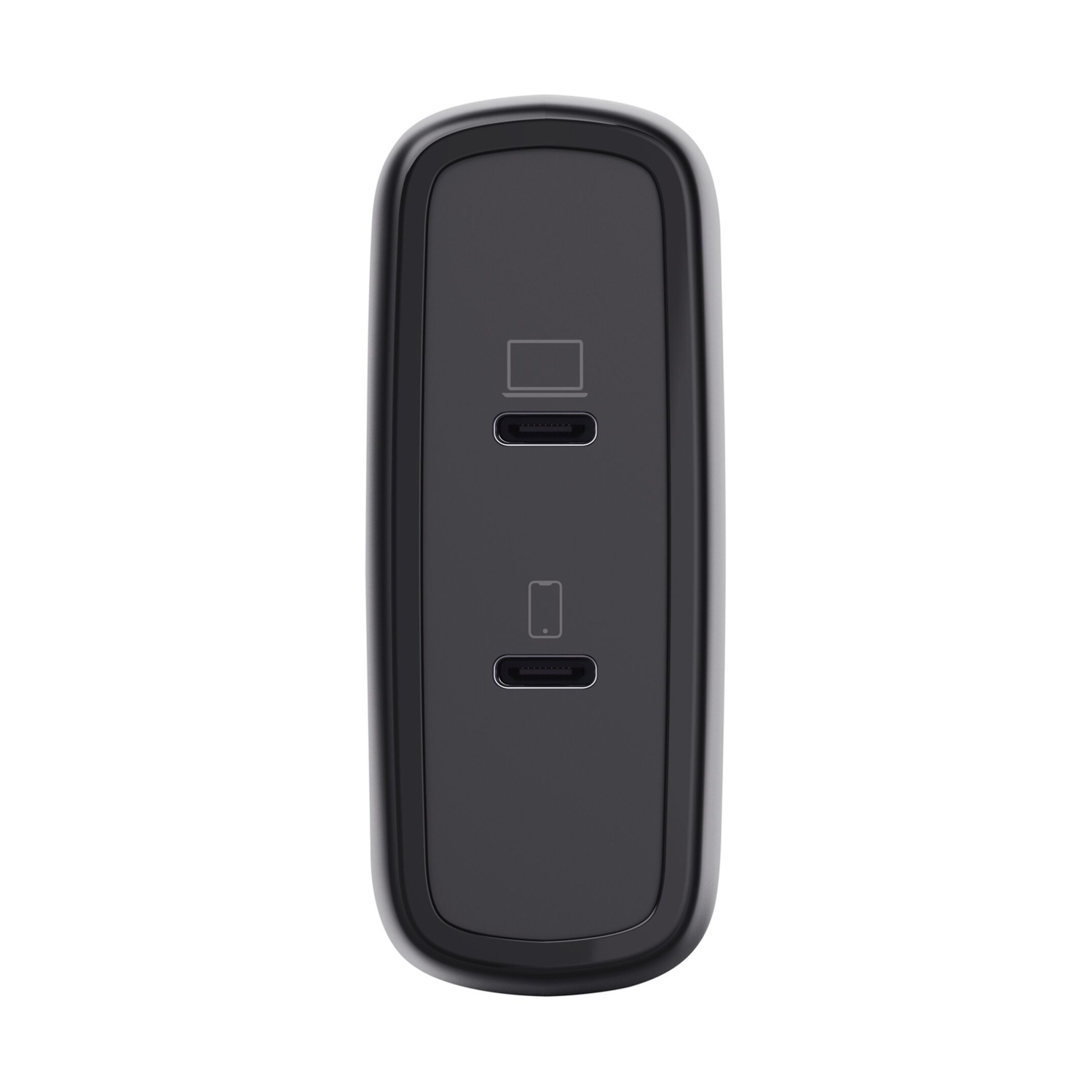 CARICABATTERIA TRUST MAXO 100W 2P USB-C GAN CHARGER BLK da 100W, Nero