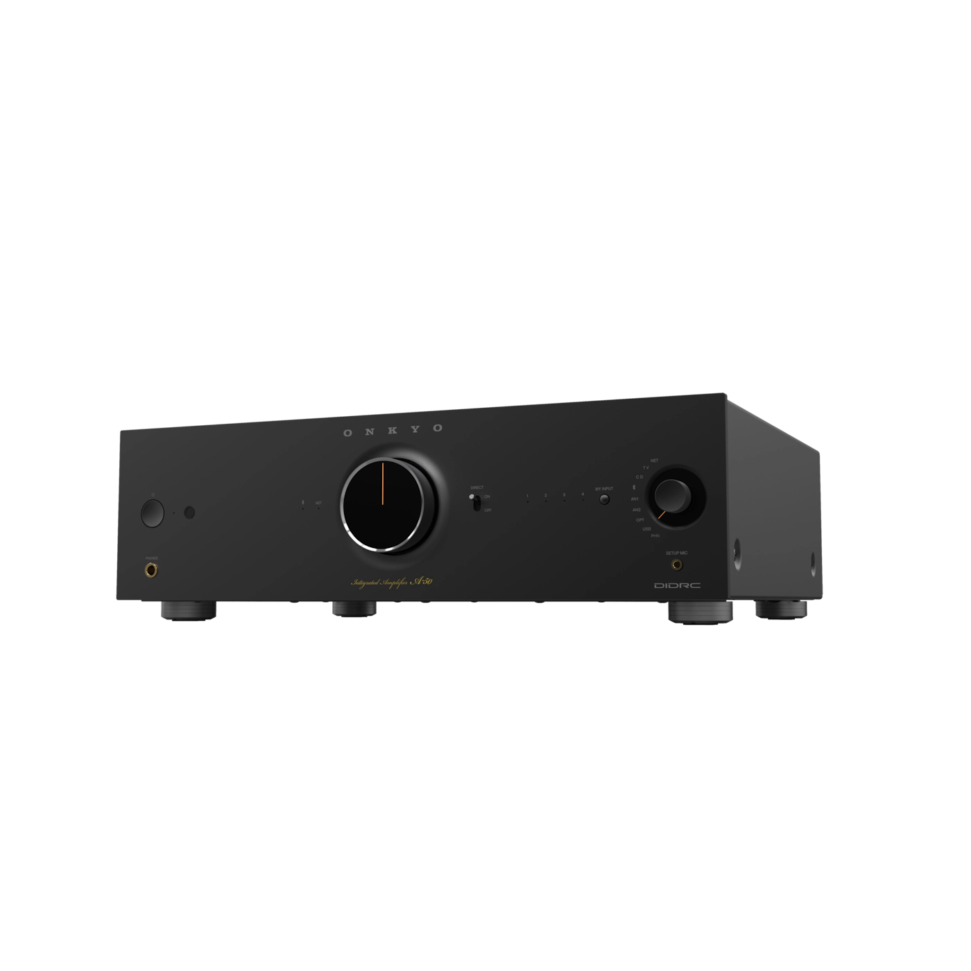 ONKYO A-50 Netzwerkintegrierter Verstärker, Schwarz