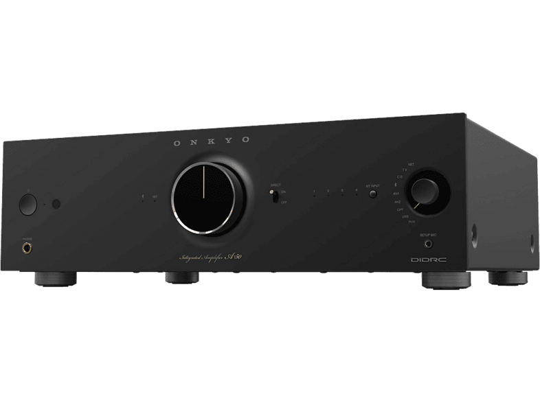 Onkyo A-50 Netzwerkintegrierter Verstärker, Schwarz; Streaming-Verstärker — Foto 3 von 4