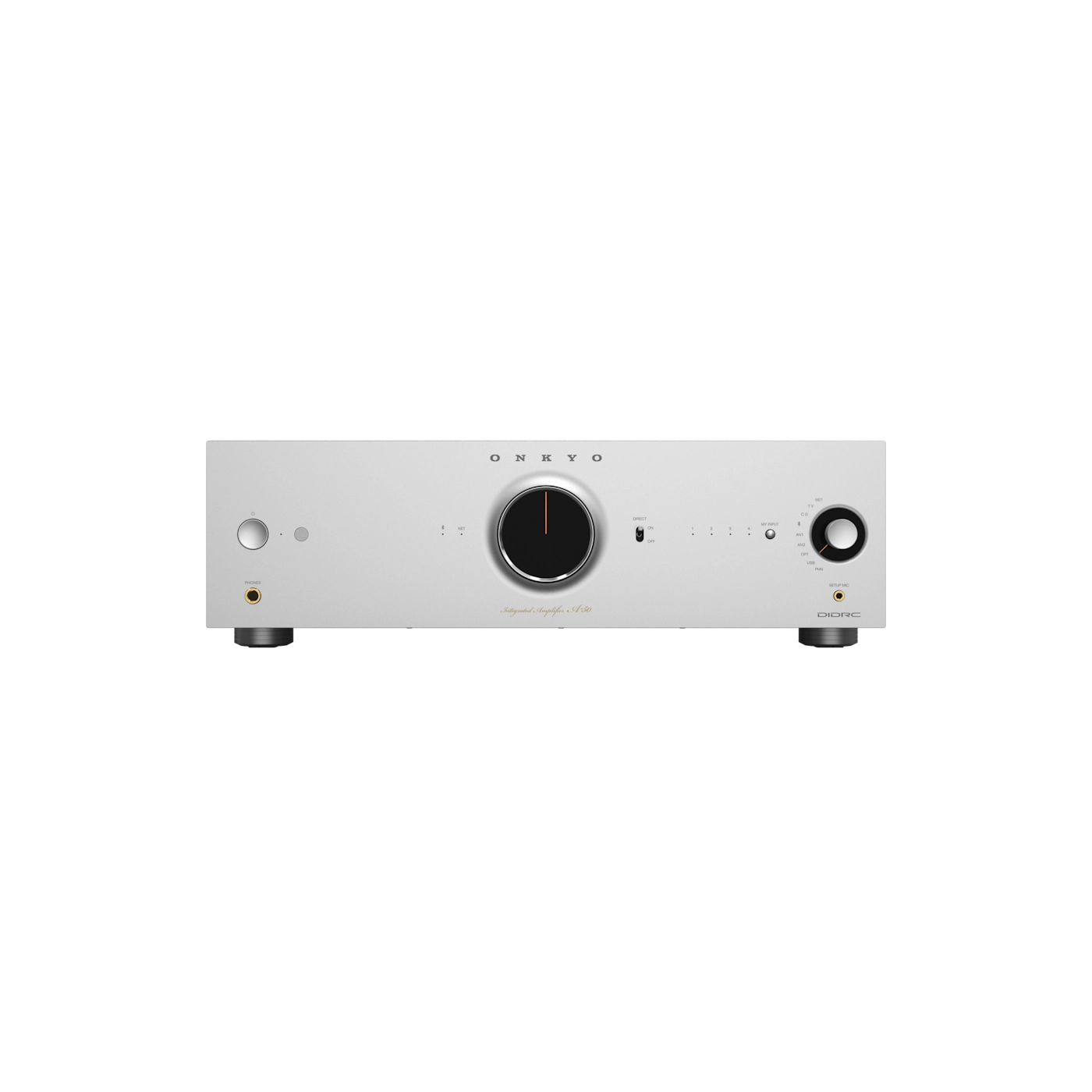 ONKYO A-50 Netzwerkintegrierter Verstärker, Silber