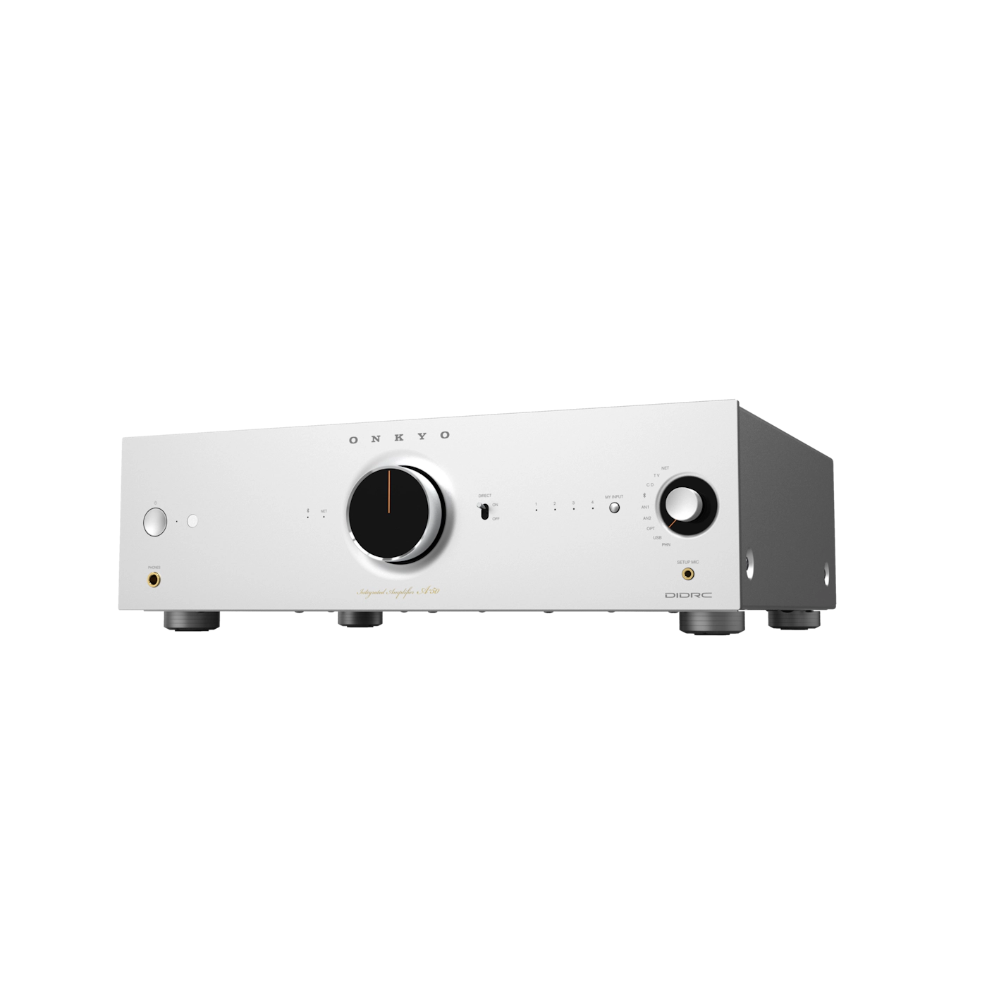 ONKYO A-50 Netzwerkintegrierter Verstärker, Silber