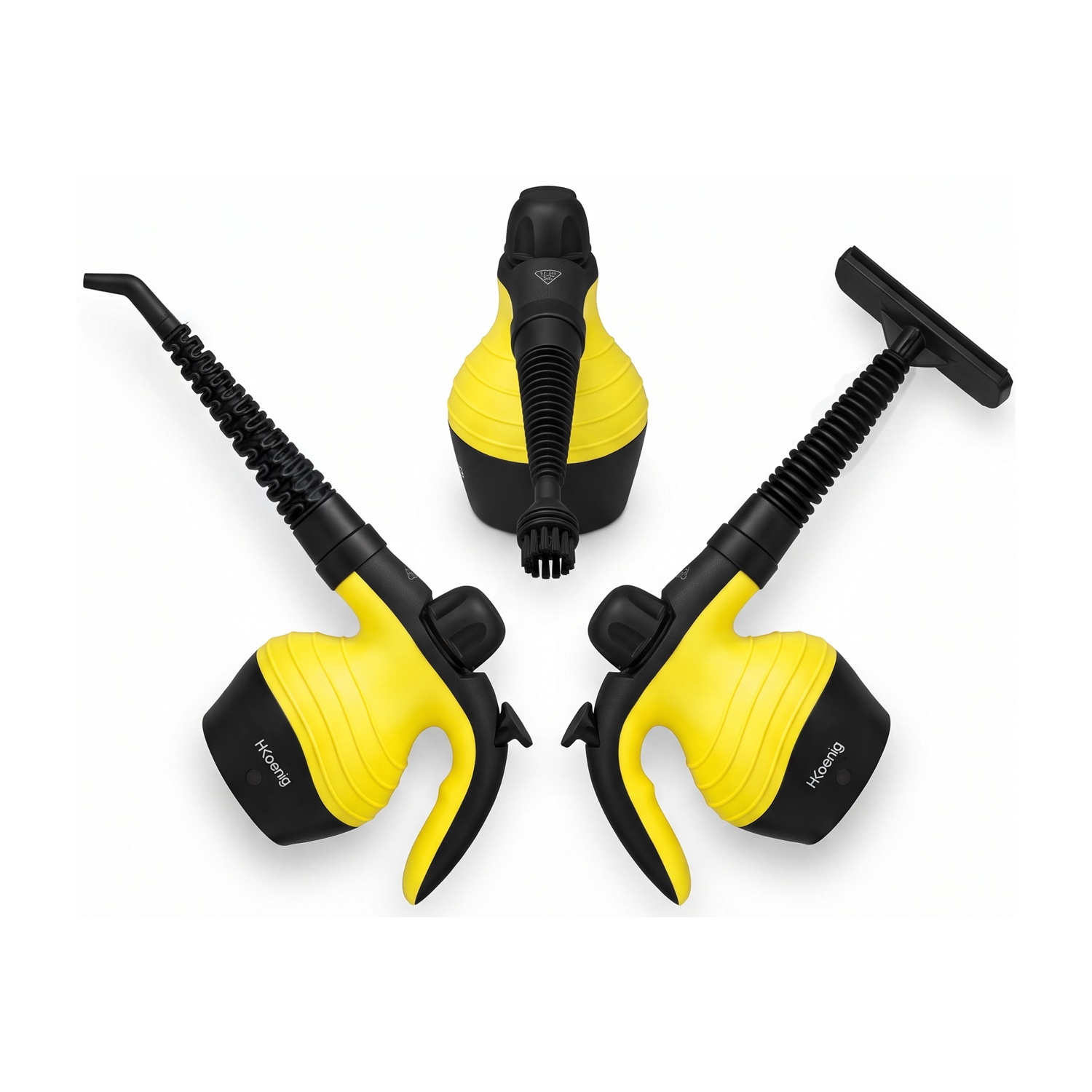 GENERATORE DI VAPORE A mano H.KOENIG nv60, Potenza Max 1000 W, Serbatoio 0,25 l, Pressione 4 bar, giallo