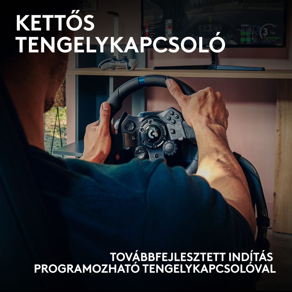 LOGITECH G923 Trueforce szimulátor-versenykormány PC (941-000346)