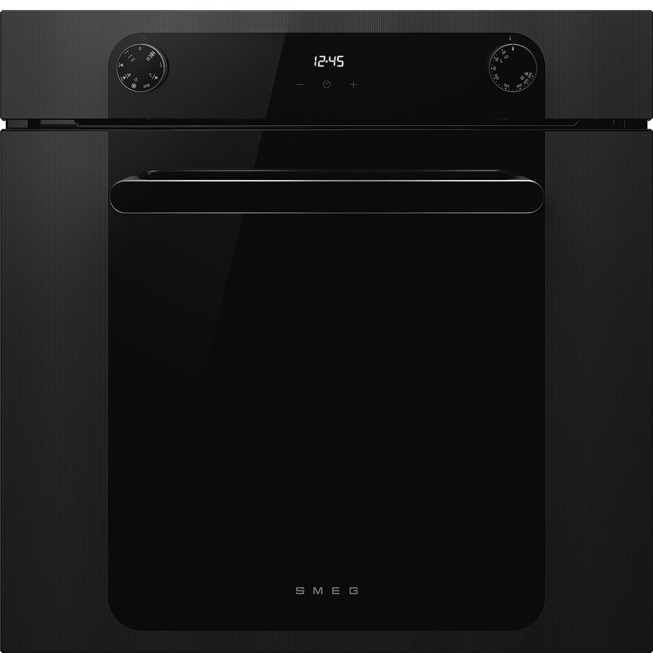 SMEG SF6200TB Musa Backofen (70 l, Schwarz, 597 mm breit, A)