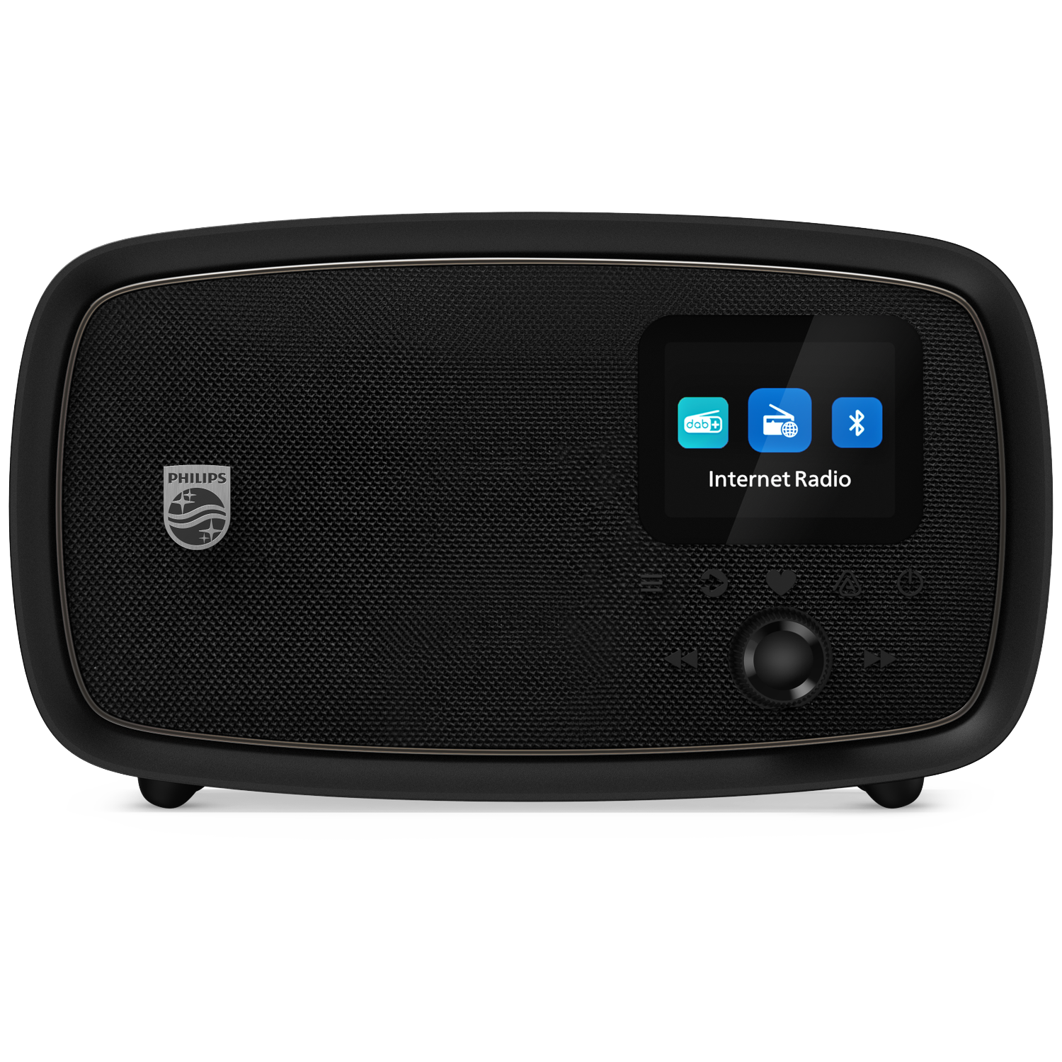 Philips Tav2500c/00 Retro Draagbare Dab-radio Zwart