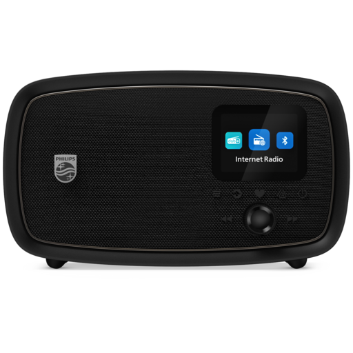 Philips TAV2500C/00 Retro Portable DAB Radio Black