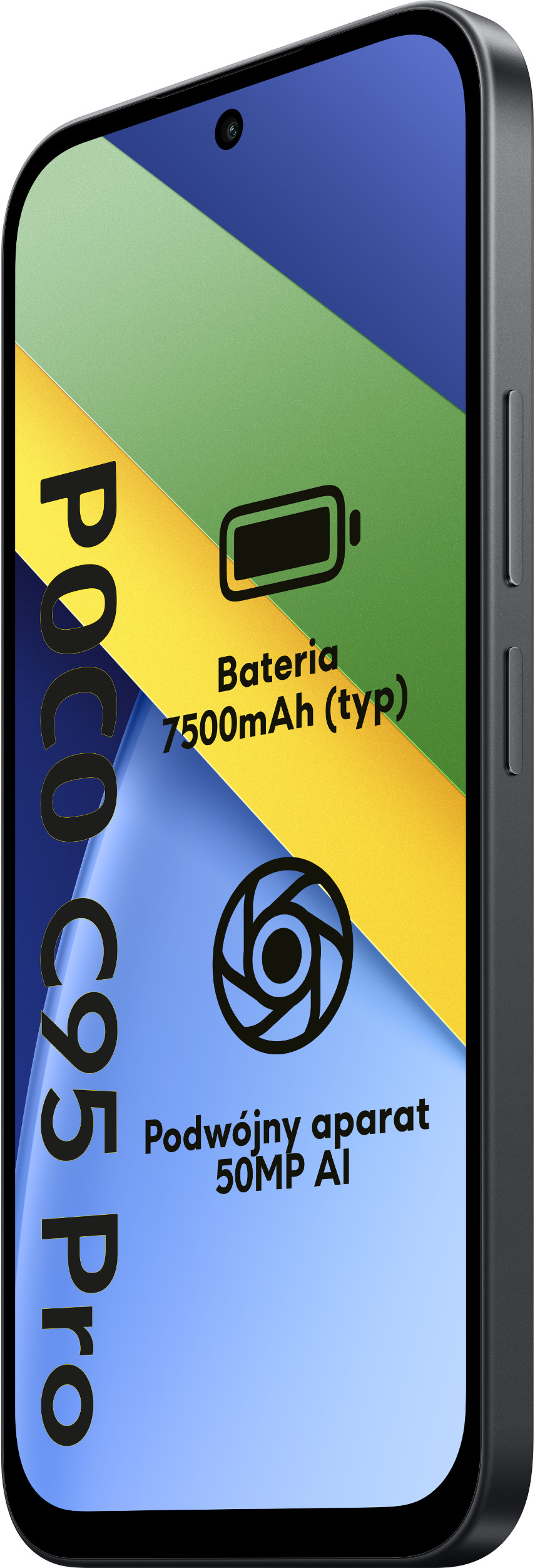 Smartfon POCO C95 Pro 4G (LTE) 6 GB/ 128 GB Czarny