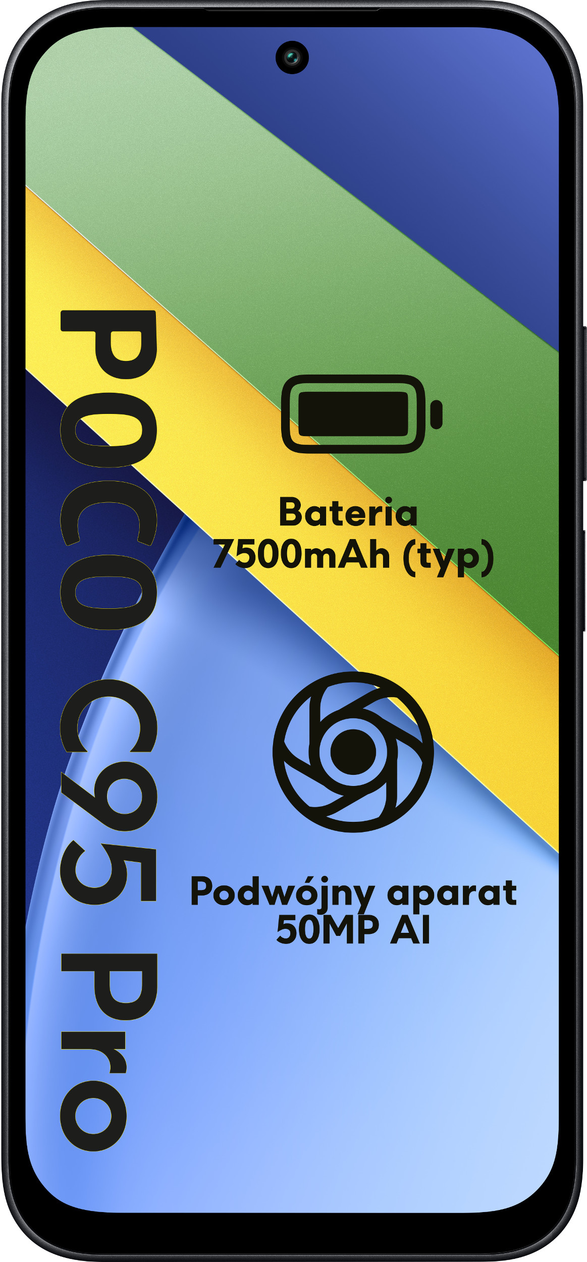 Smartfon POCO C95 Pro 4G (LTE) 8 GB/ 256 GB Czarny
