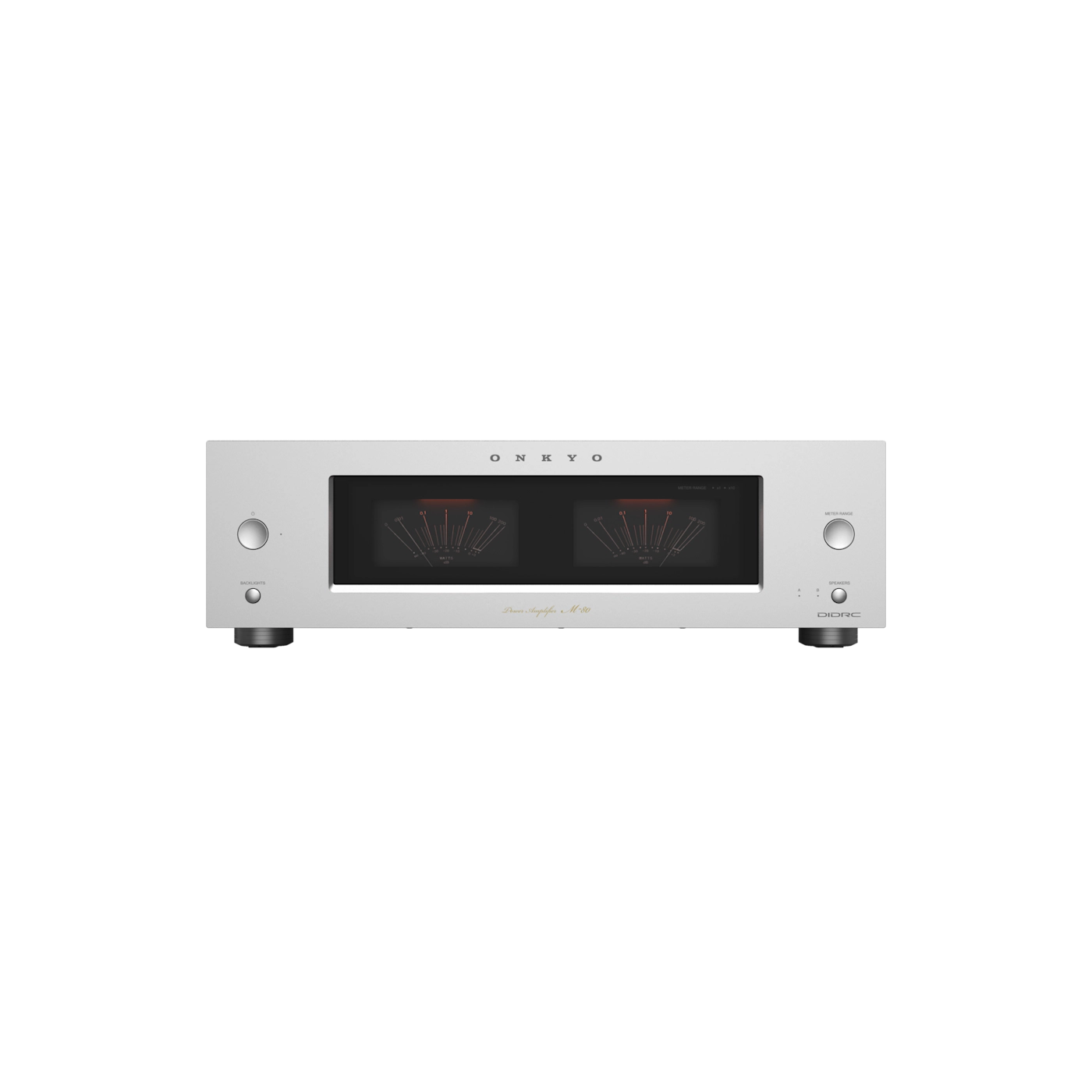 ONKYO M-80 Leistungsverstärker, Silber