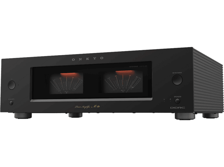 Onkyo M-80 Leistungsverstärker, Schwarz; Stereo Endstufe — Foto 3 von 5