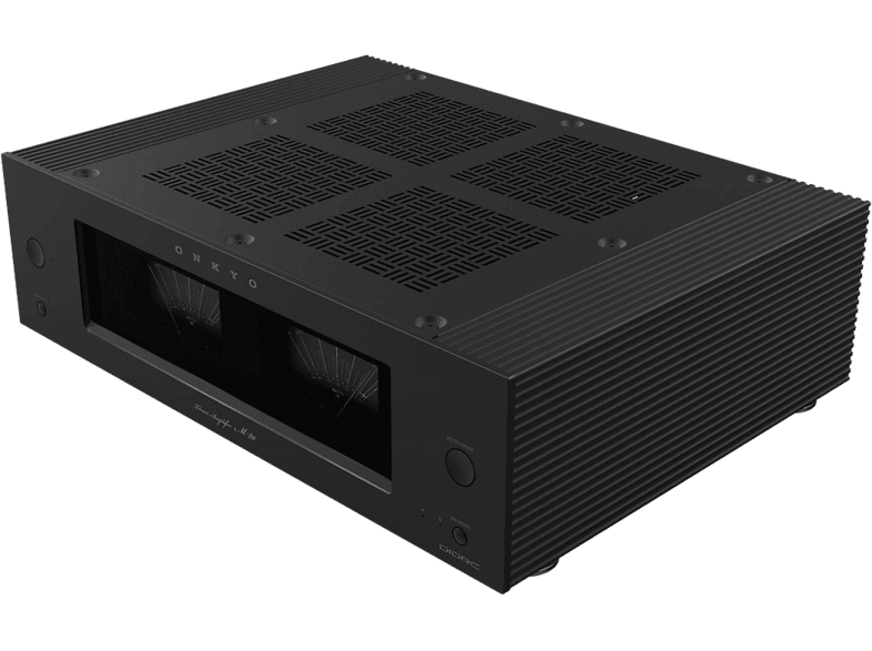 Onkyo M-80 Leistungsverstärker, Schwarz; Stereo Endstufe — Foto 2 von 5