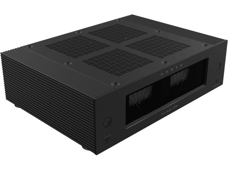 Onkyo M-80 Leistungsverstärker, Schwarz; Stereo Endstufe