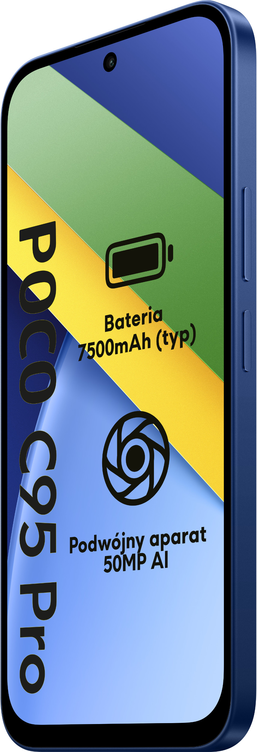 Smartfon POCO C95 Pro 4G (LTE) 8 GB/ 256 GB Niebieski
