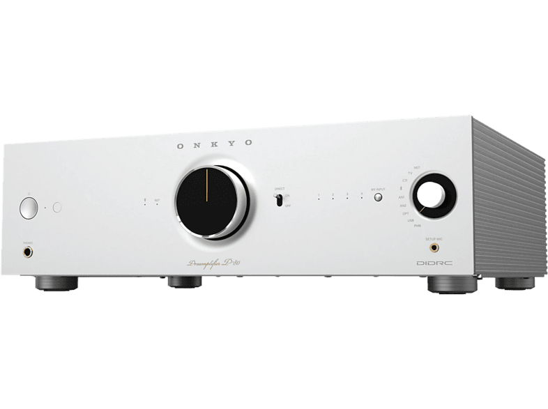 Onkyo P-80 Netzwerk-Vorverstärker, Silber; Vorstufe — Foto 3 von 5